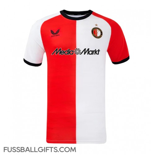 Feyenoord Fußballbekleidung Heimtrikot 2024-25 Kurzarm